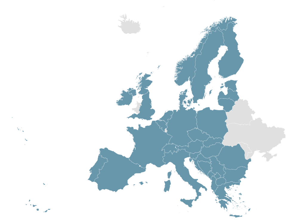 Mapa Europy